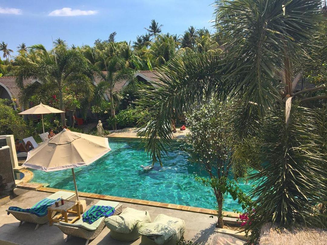 Puri Air Beach Resort & Spa Gili Air Exterior foto