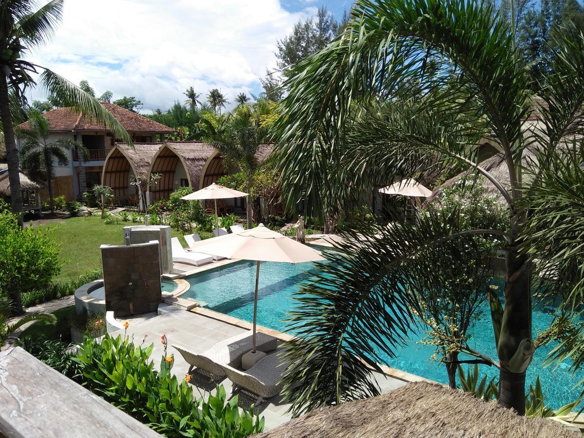 Puri Air Beach Resort & Spa Gili Air Exterior foto